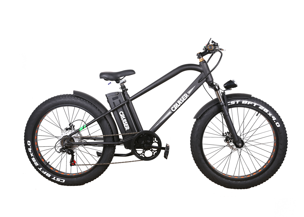 NAKTO 26” Super Cruiser Electric Bike