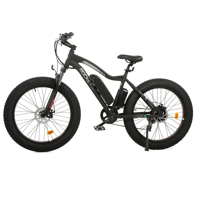 Ecotric UL Certified-Rocket Fat Tire Beach Snow Electric Bike