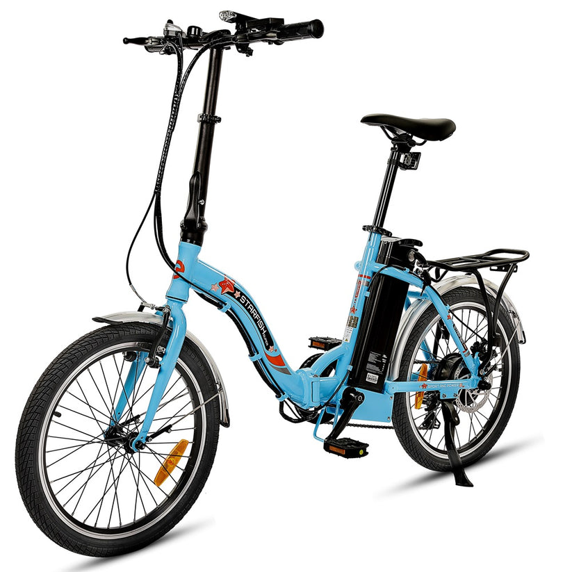 Ecotric UL Certified-Starfish 20inch portable and folding electric bike