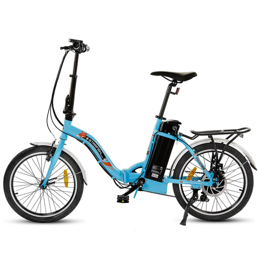 Ecotric UL Certified-Starfish 20inch portable and folding electric bike