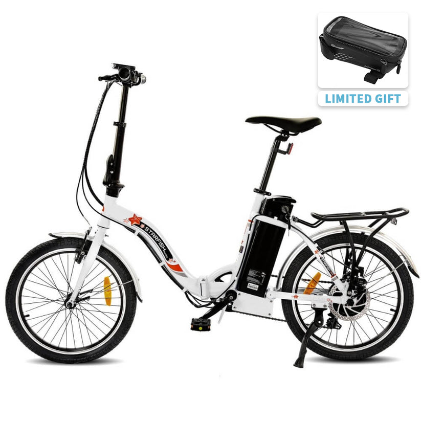 Ecotric UL Certified-Starfish 20inch portable and folding electric bike