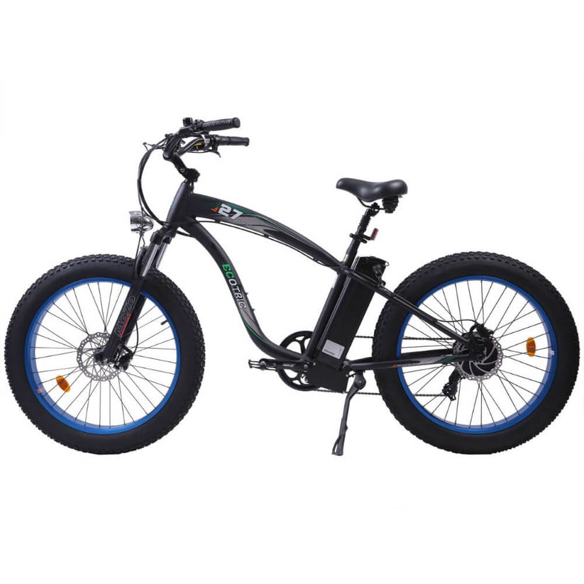 Ecotric UL Certified-Hammer Electric Fat Tire Beach Snow Bike