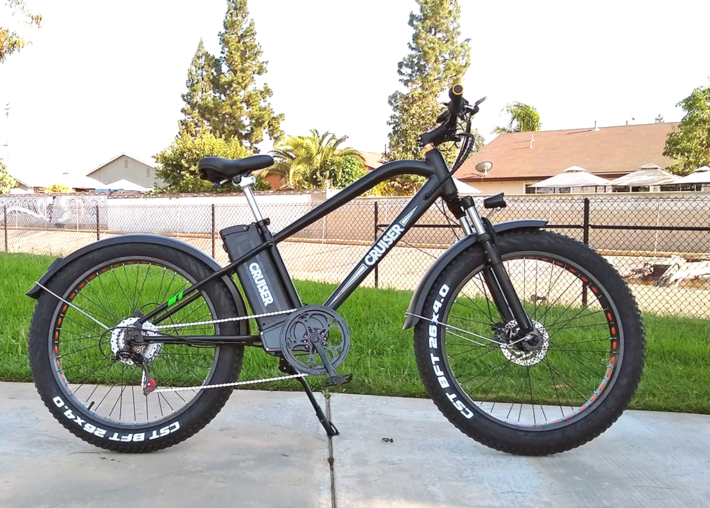 NAKTO 26” Super Cruiser Electric Bike