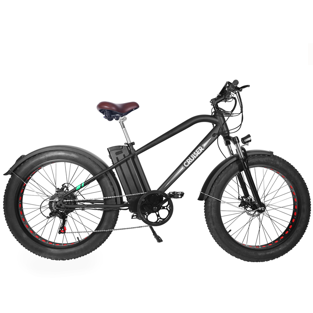 NAKTO 26” Super Cruiser Electric Bike