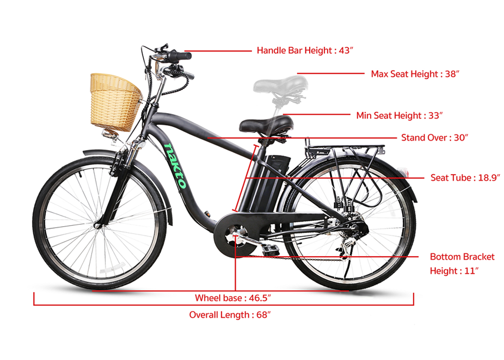 NAKTO Camel 350W Electric Bike