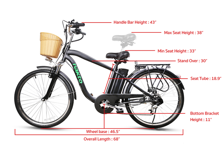 NAKTO Camel 350W Electric Bike